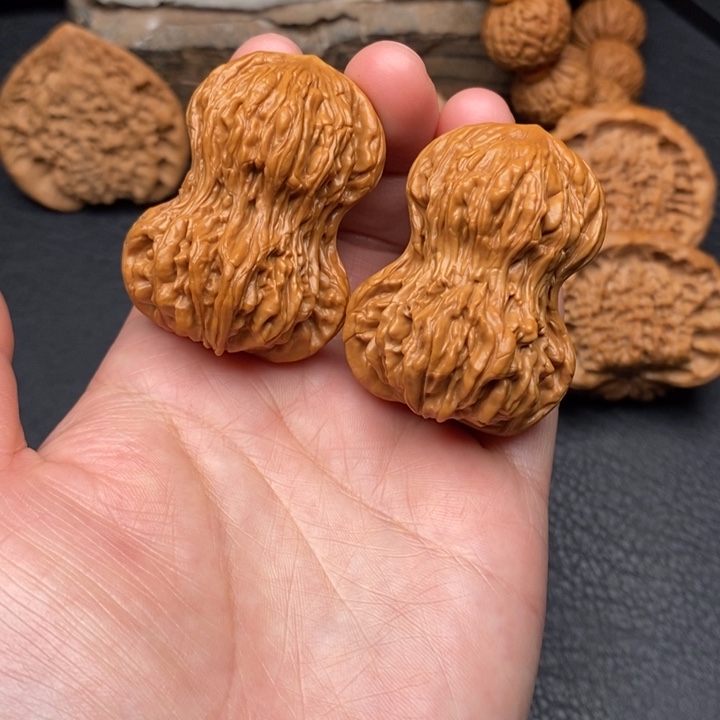 桃核把件尺寸35葫芦