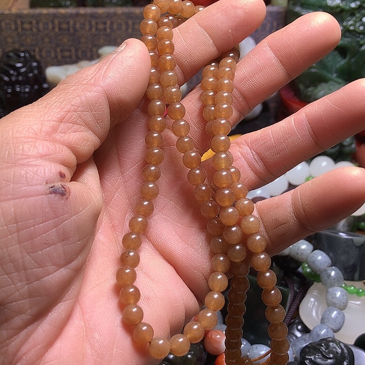 未镶嵌手链和田玉（糖玉）