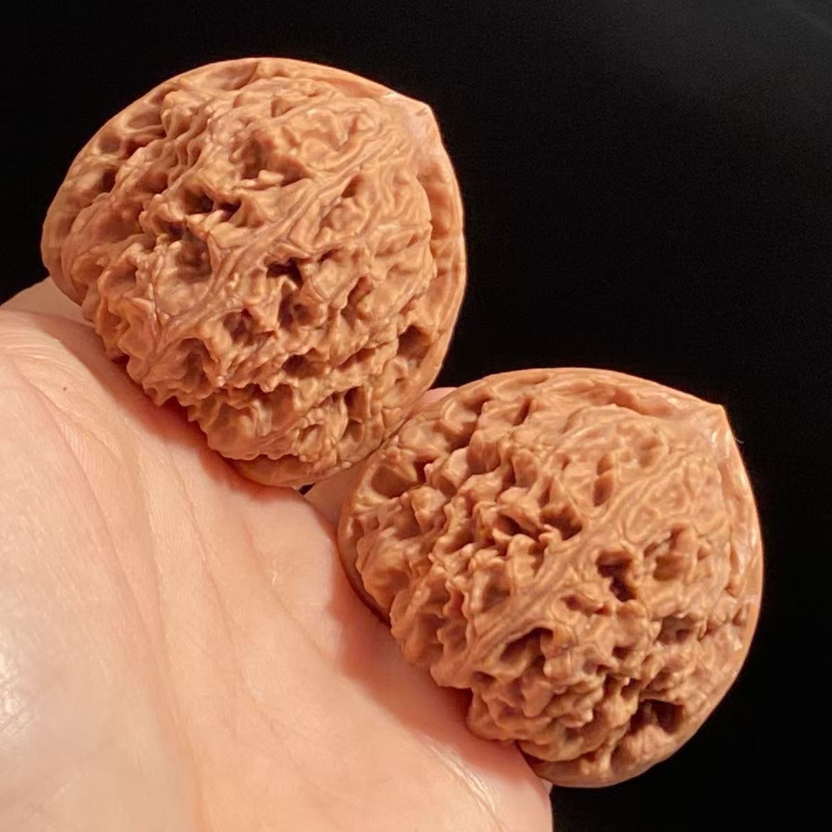 文玩核桃磨盘元宝白狮子蛤蟆头红锦鲤金公子汉高楼各种精品