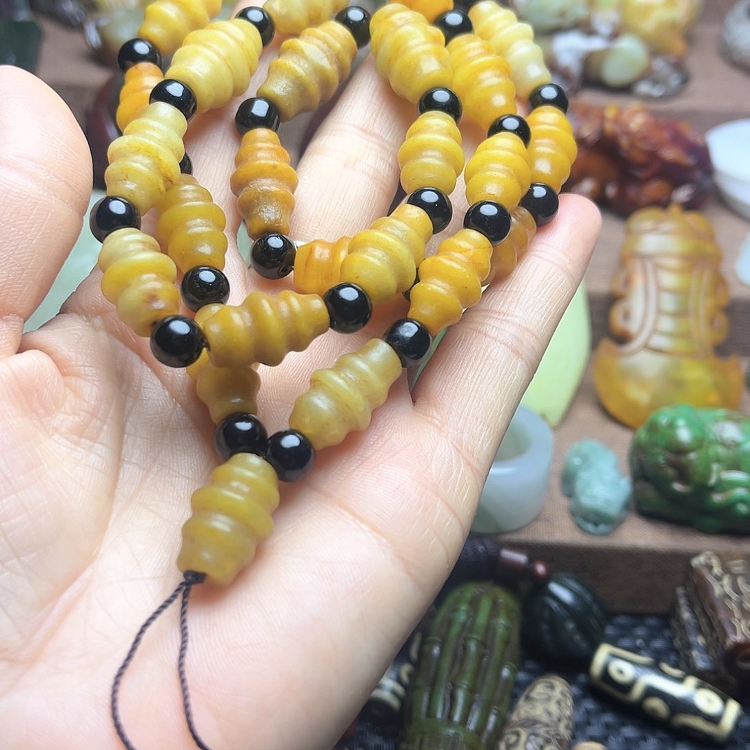 白玉菩提吊坠115。。