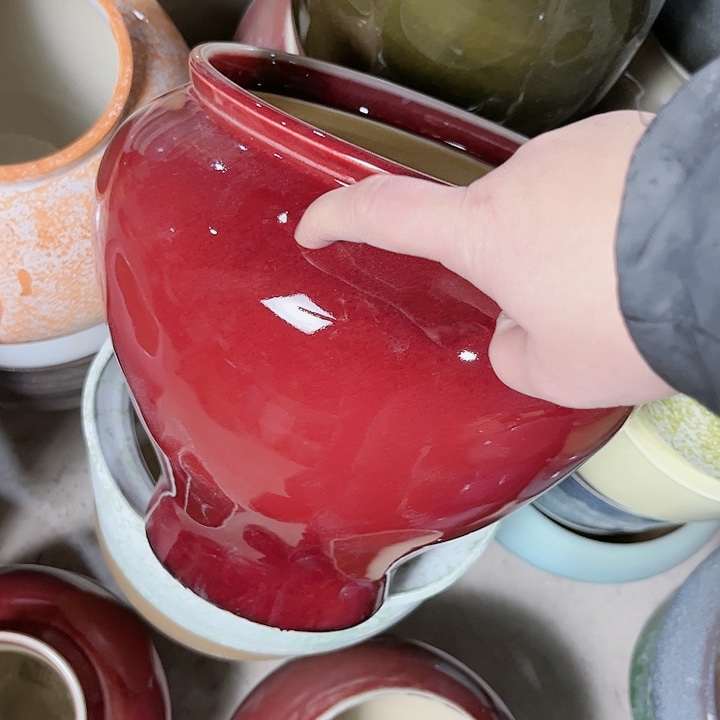 瓶口18高23 景德镇陶瓷学院瑕