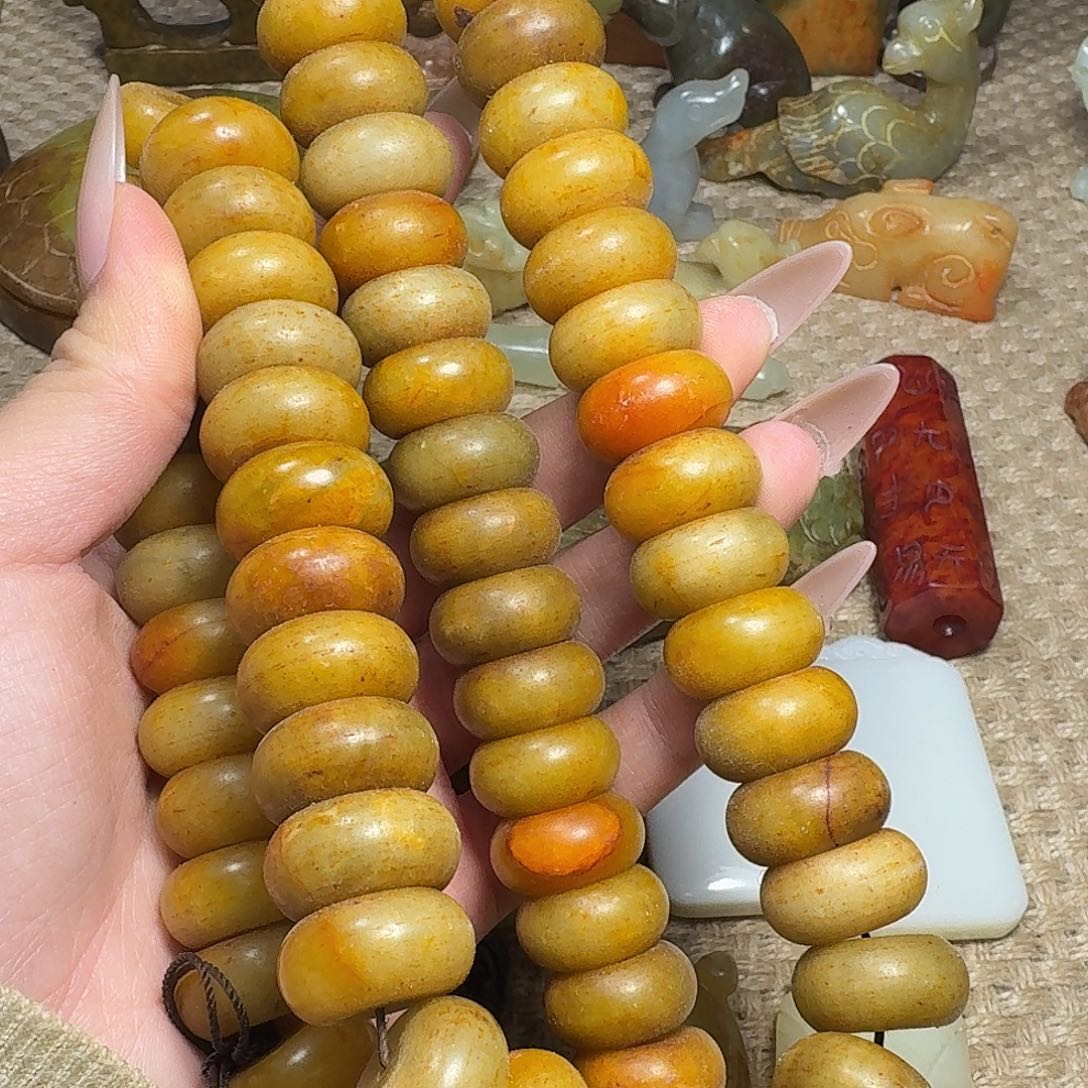 白玉菩提吊坠挂件