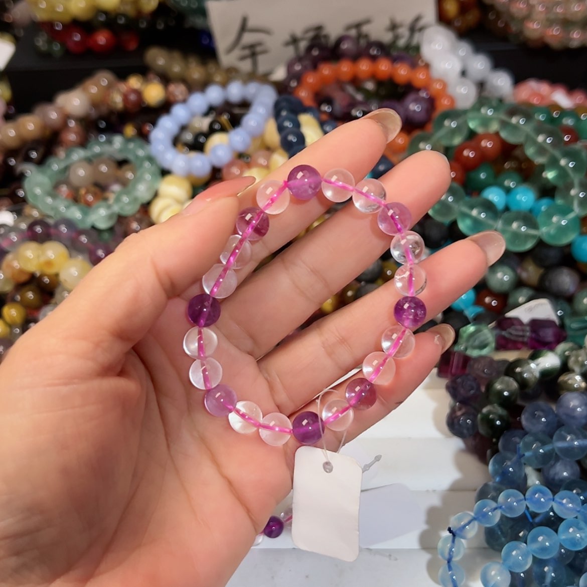 【闪购商品】烟晶手链银S925镶嵌咸*184