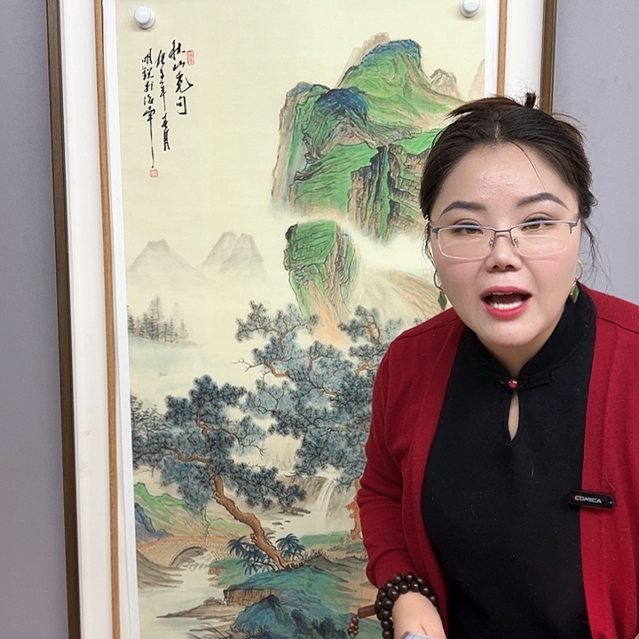 国画中美老师国画作品