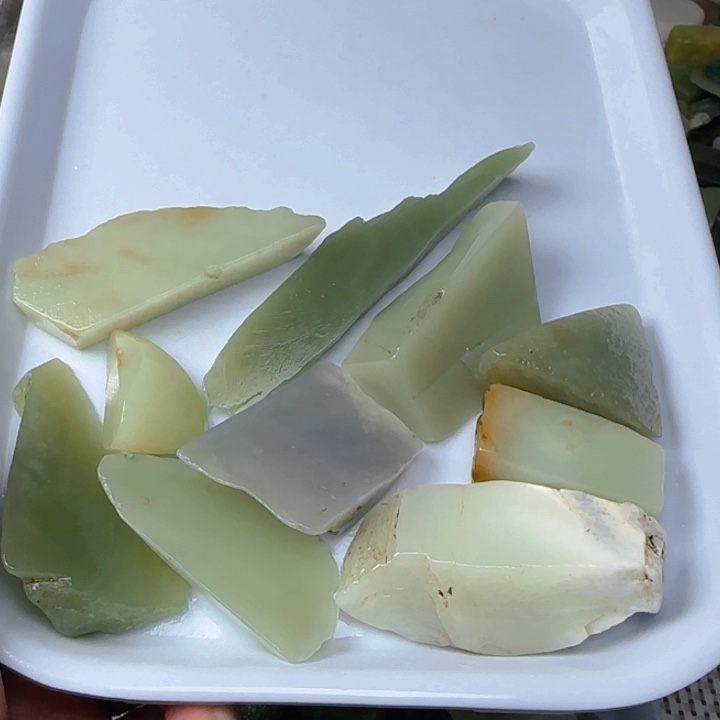 未镶嵌和田玉珠宝半成品
