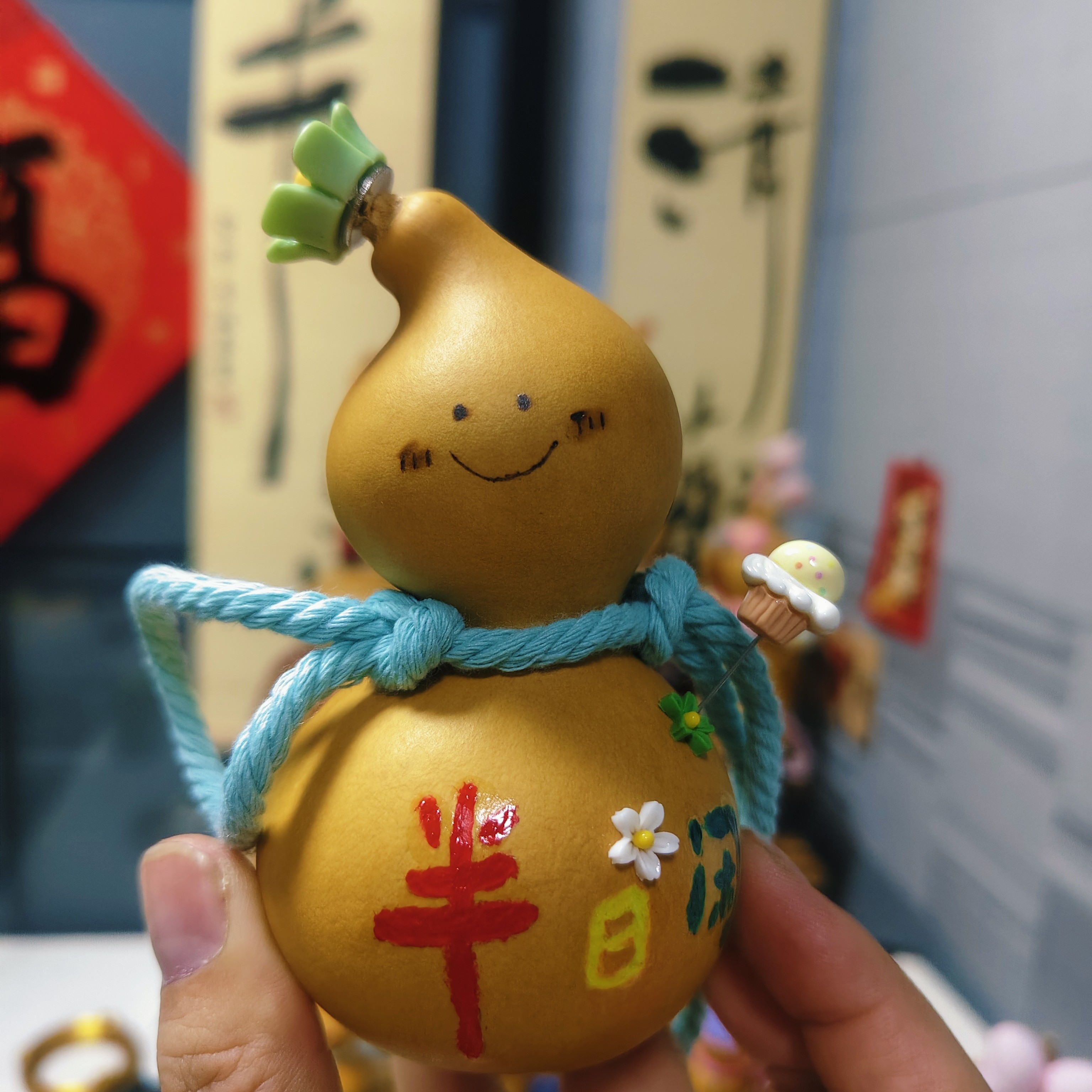 天然手工创意葫芦可盘玩的文玩葫芦