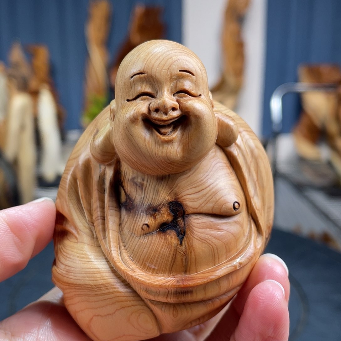 柏木（崖柏）手把件