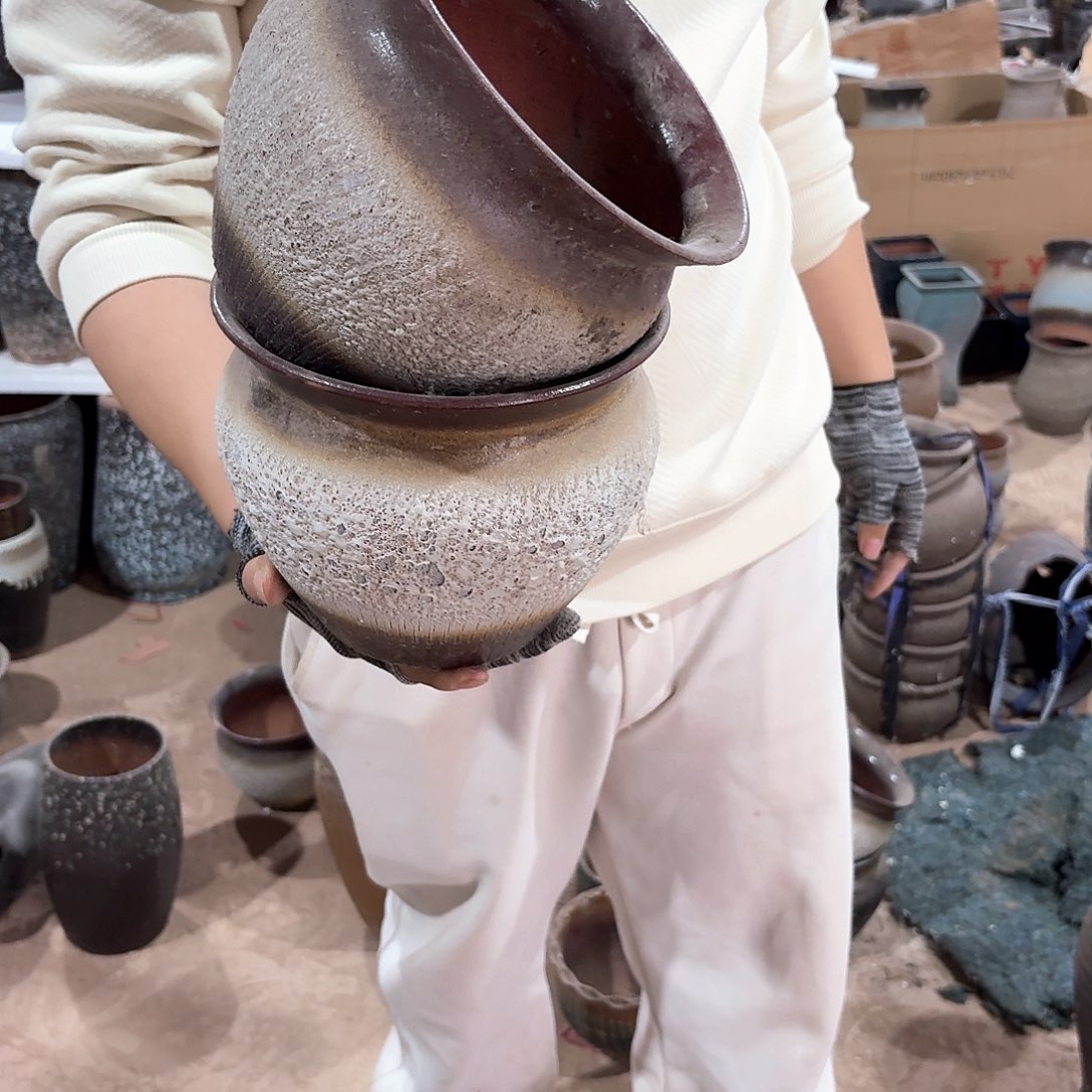红陶口18高18两个
