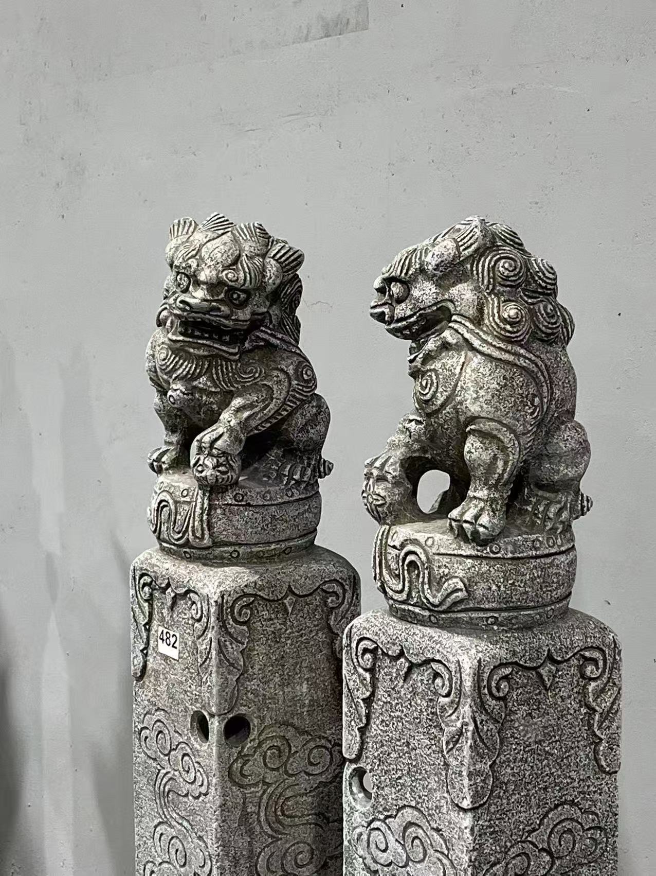 石韵汉风堂通用链接 貔貅复古麒麟老物件雕刻龙纹狮子