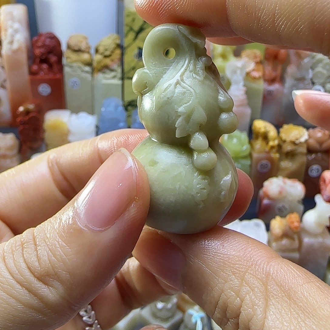 青田石印石葫芦11111111111