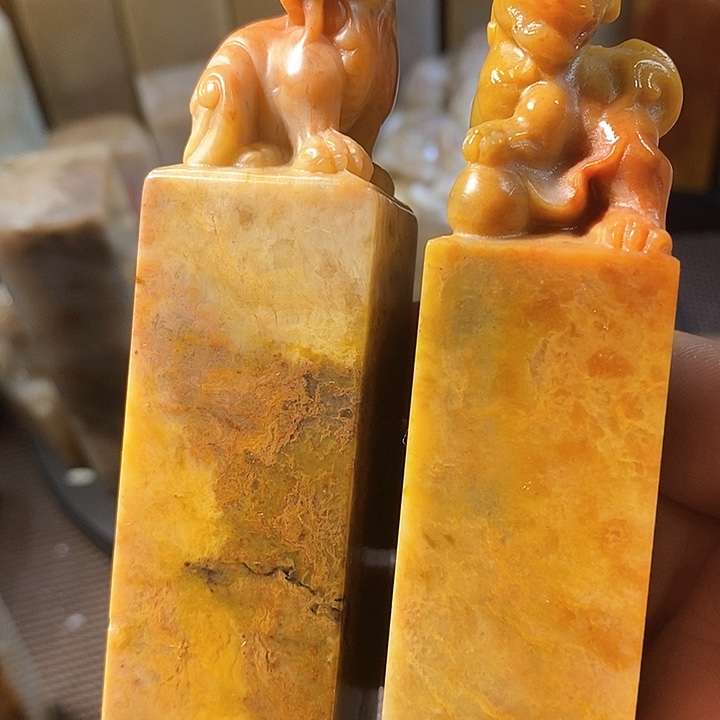 巴林石印石漾**?巴林石雕刻工艺品