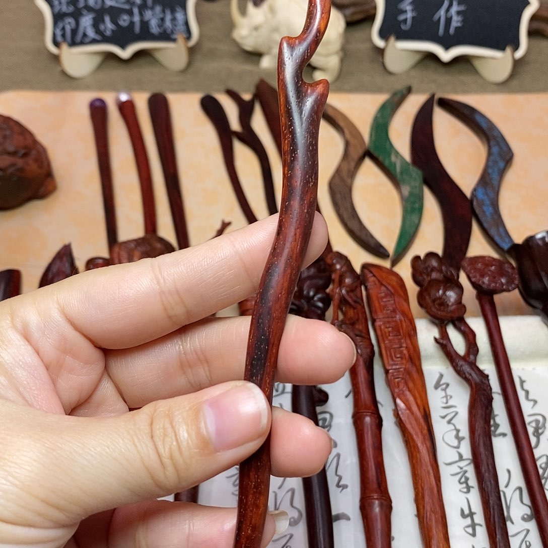 非金属木质素簪2