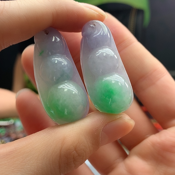 翡翠银S925镶嵌颈饰