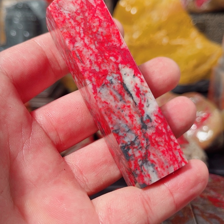 鸡血石鸡血石印章大红袍