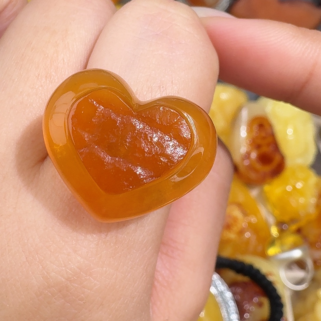 琥珀未镶嵌裸石我