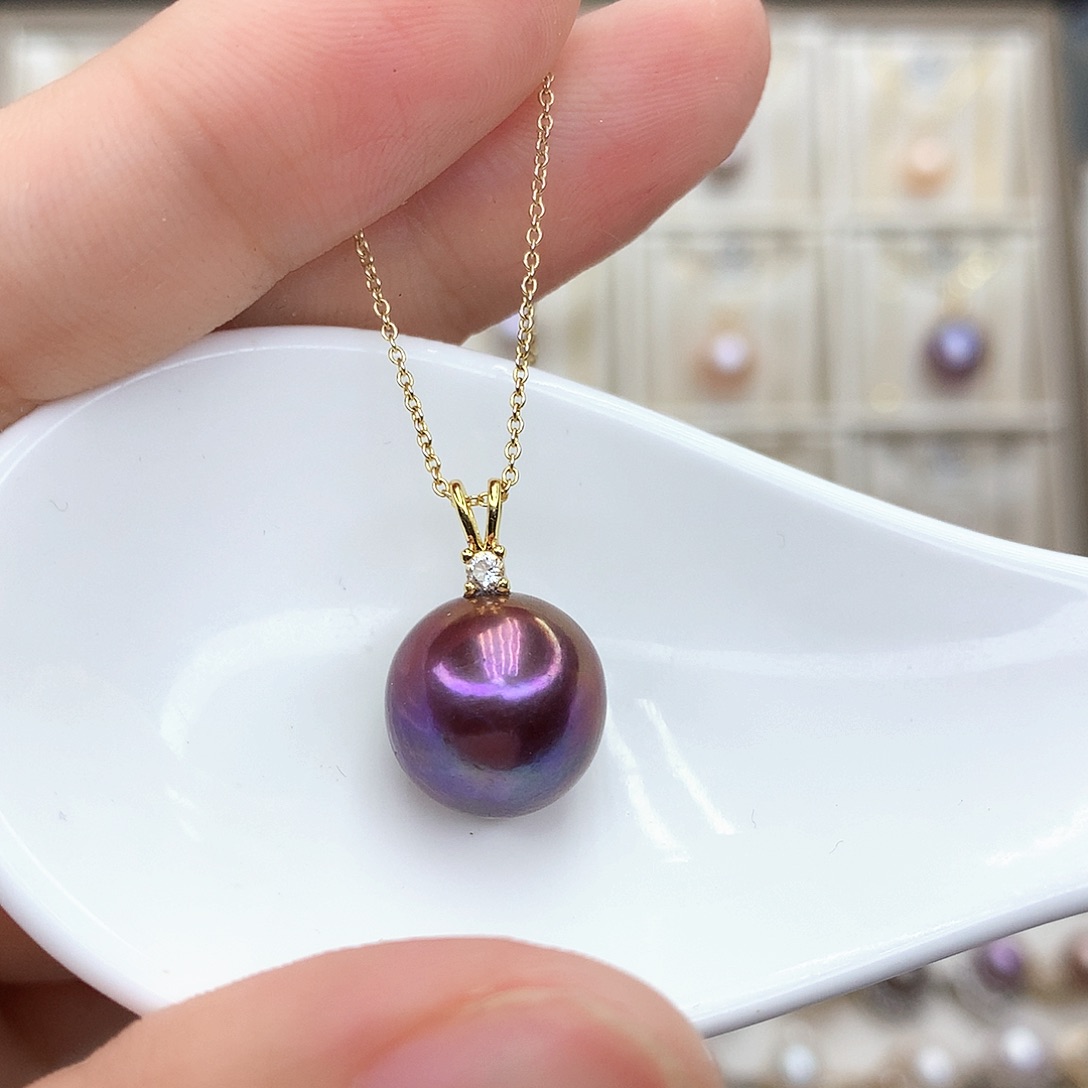 淡水珍珠颈饰合金