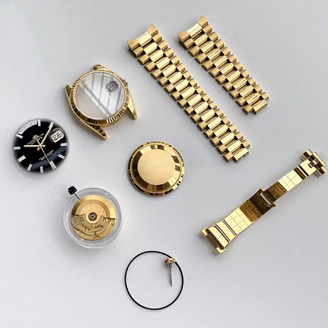 全新男士机械表及全自动配件(以直播间展示为准，撕膜不退不换)