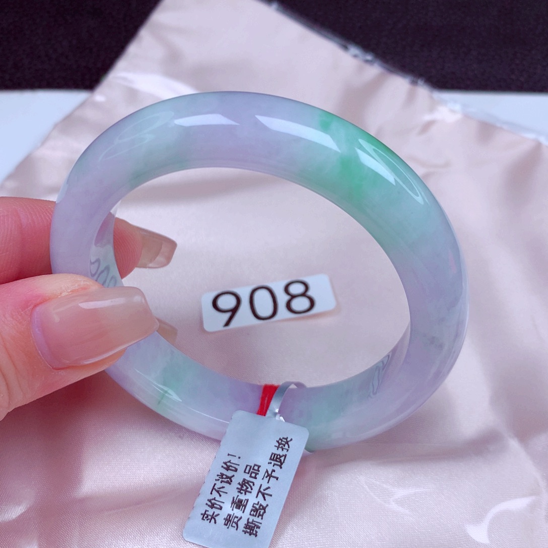 翡翠未镶嵌手镯手镯