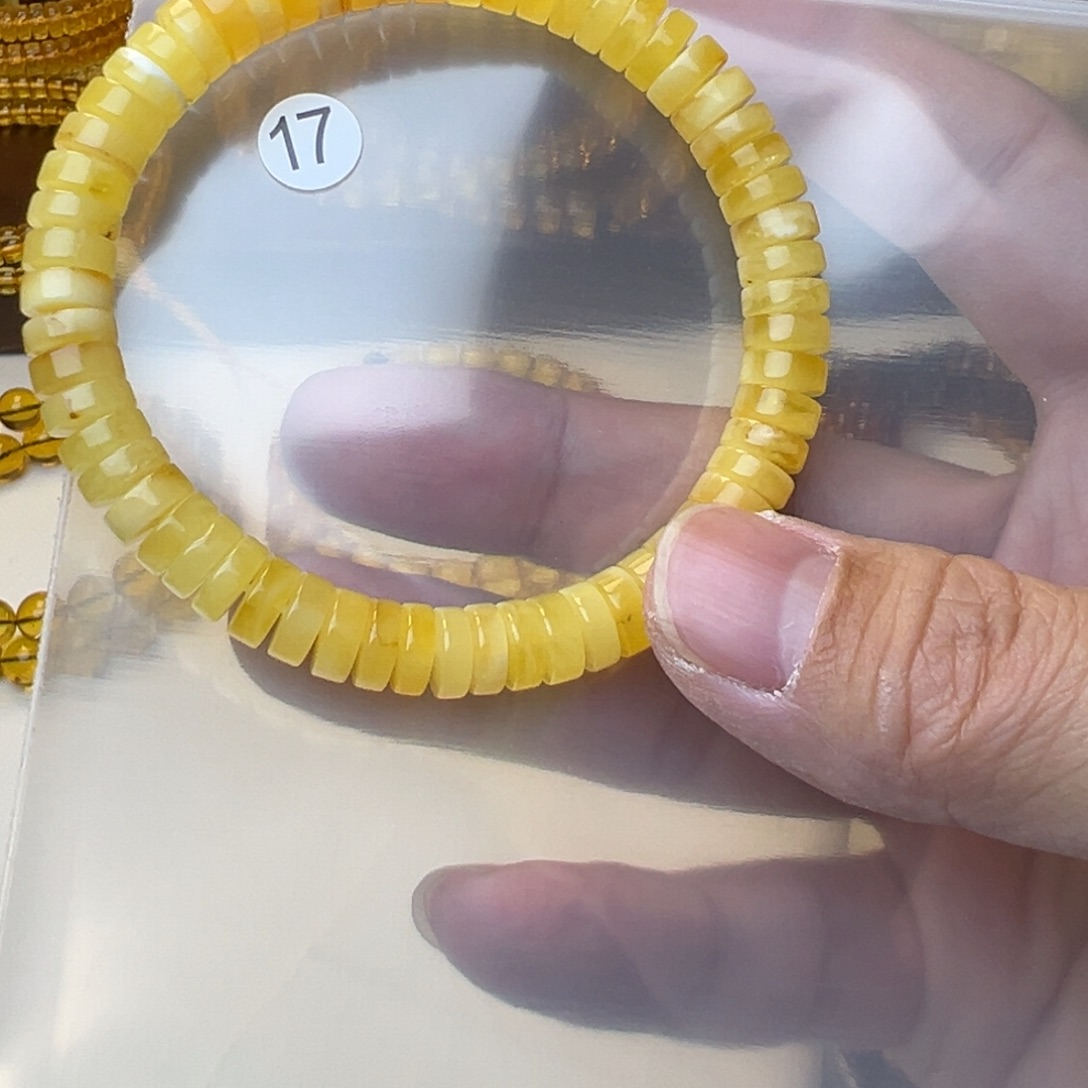 琥珀裸石未镶嵌8药片 17