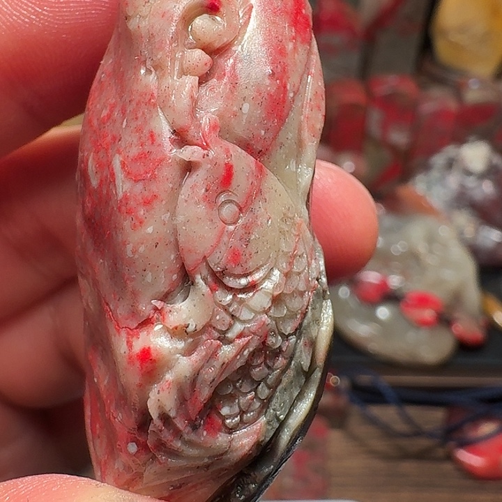 昌化鸡血石T****8昌化鸡血石