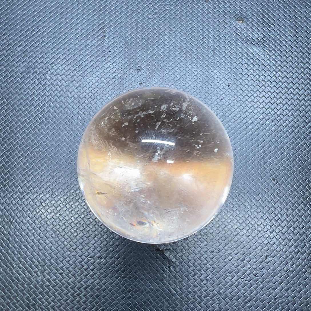 珠宝半成品未镶嵌水晶H1191白水晶橙子