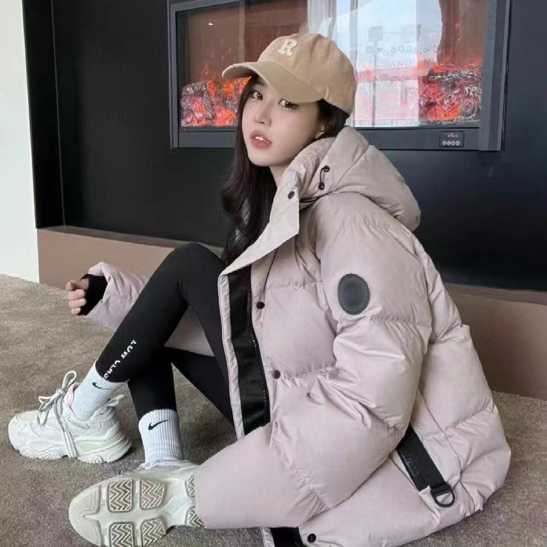 2025全新配色～渠道好货～柜上1w+男女同款连帽情侣羽绒服【JW】