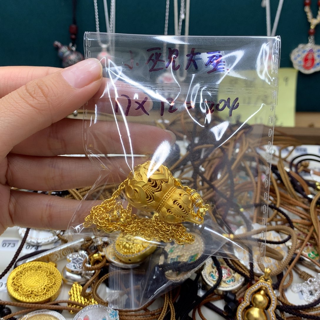 925银镂空葫芦吊坠