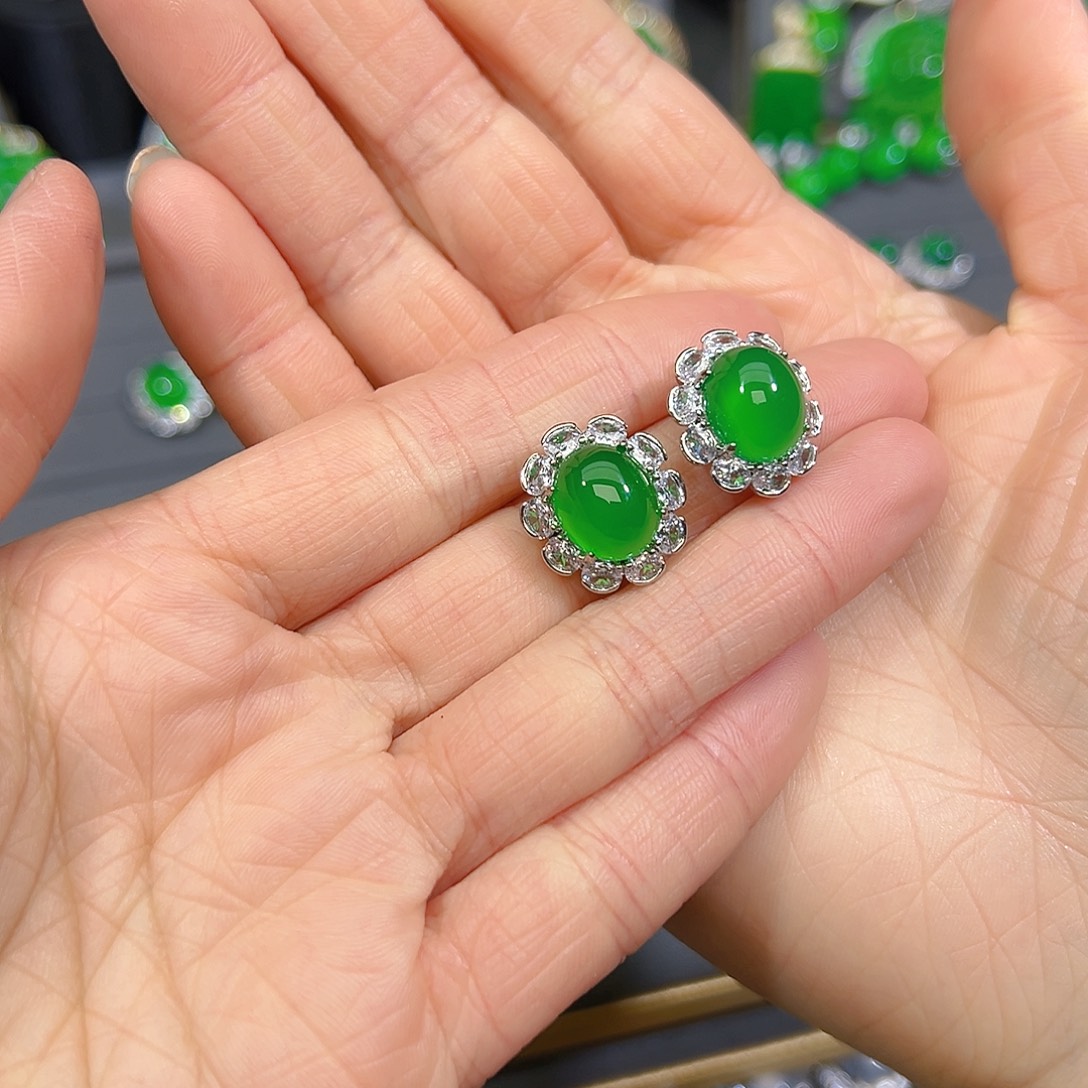 玛瑙/玉髓合金颈饰