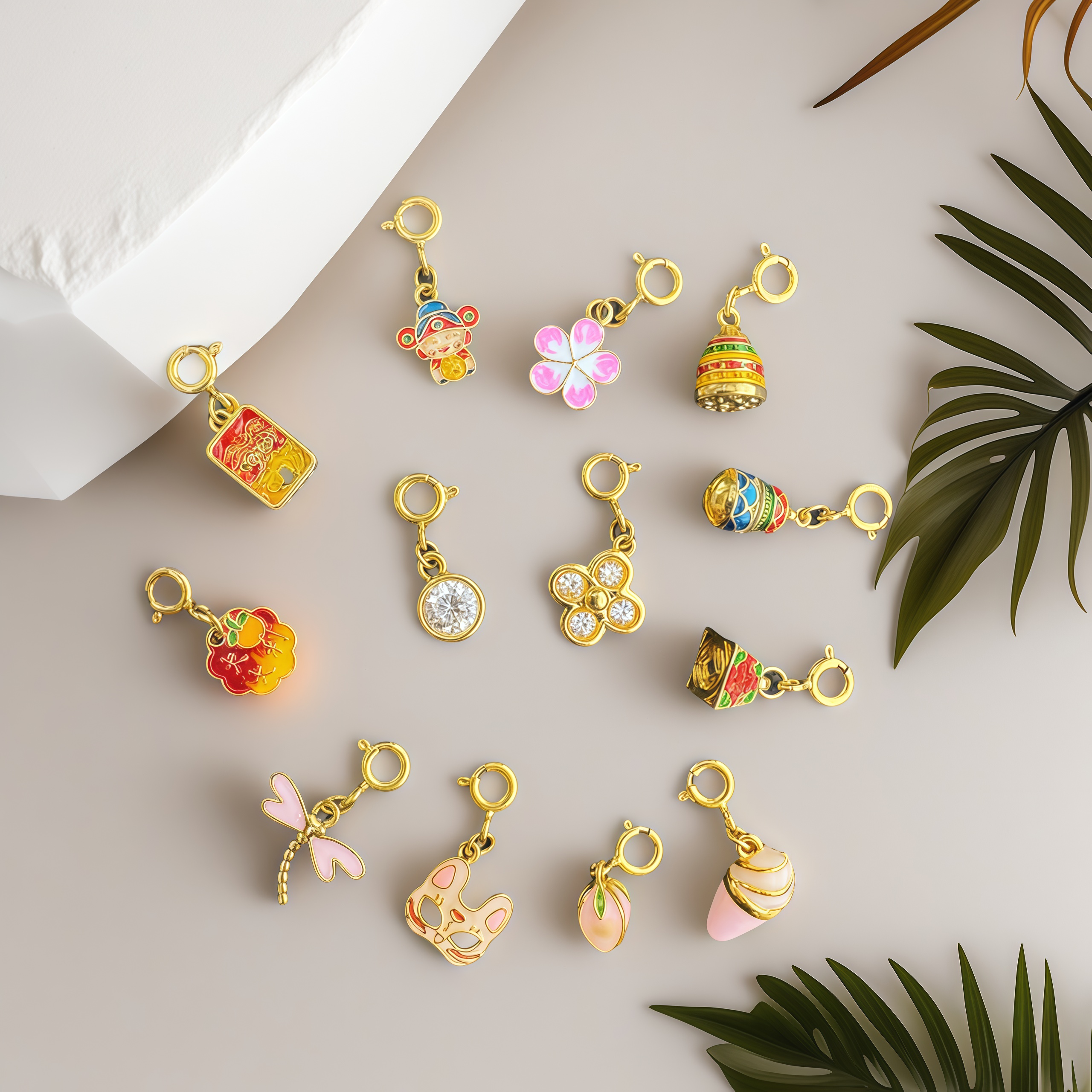 【媛媛专属2】18k金 小提溜配件DIY合集