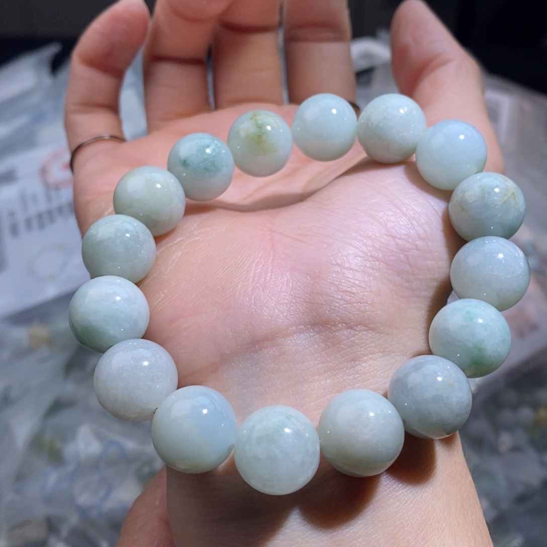 未镶嵌手串翡翠珠链