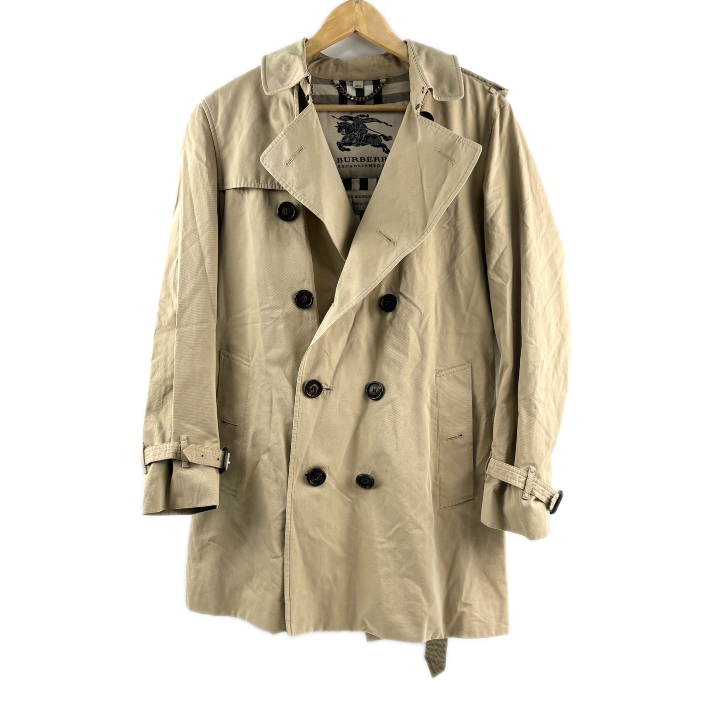 99新 BURBERRY/博柏利 Burberry博柏利 经典色风衣 99新 lm4522