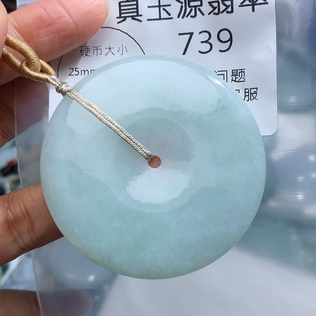 翡翠未镶嵌颈饰739