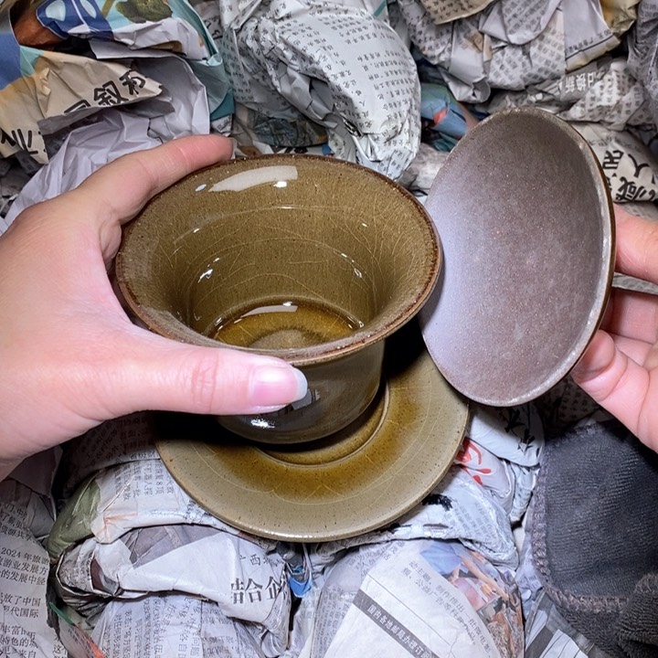 茶盏不带礼盒，建盏主人杯