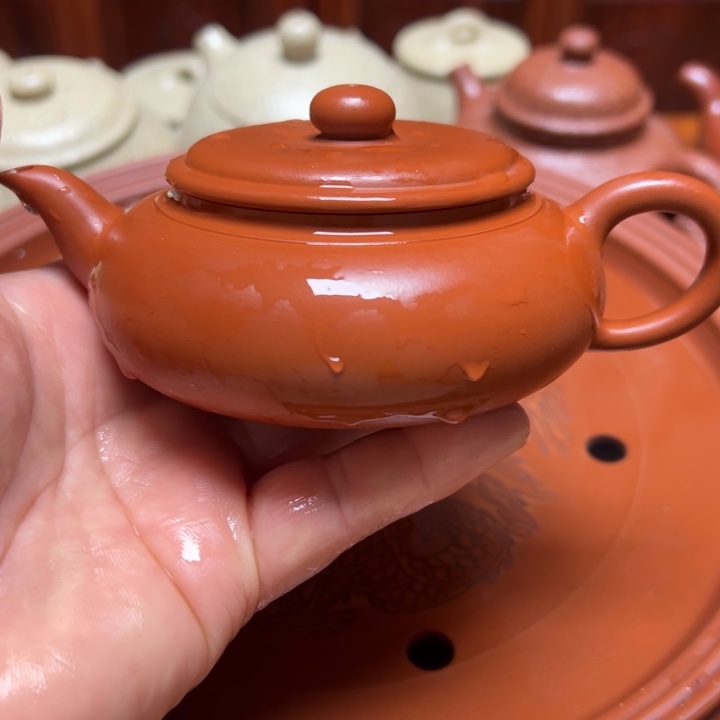 紫砂茶壶宜兴原矿黄金朱泥