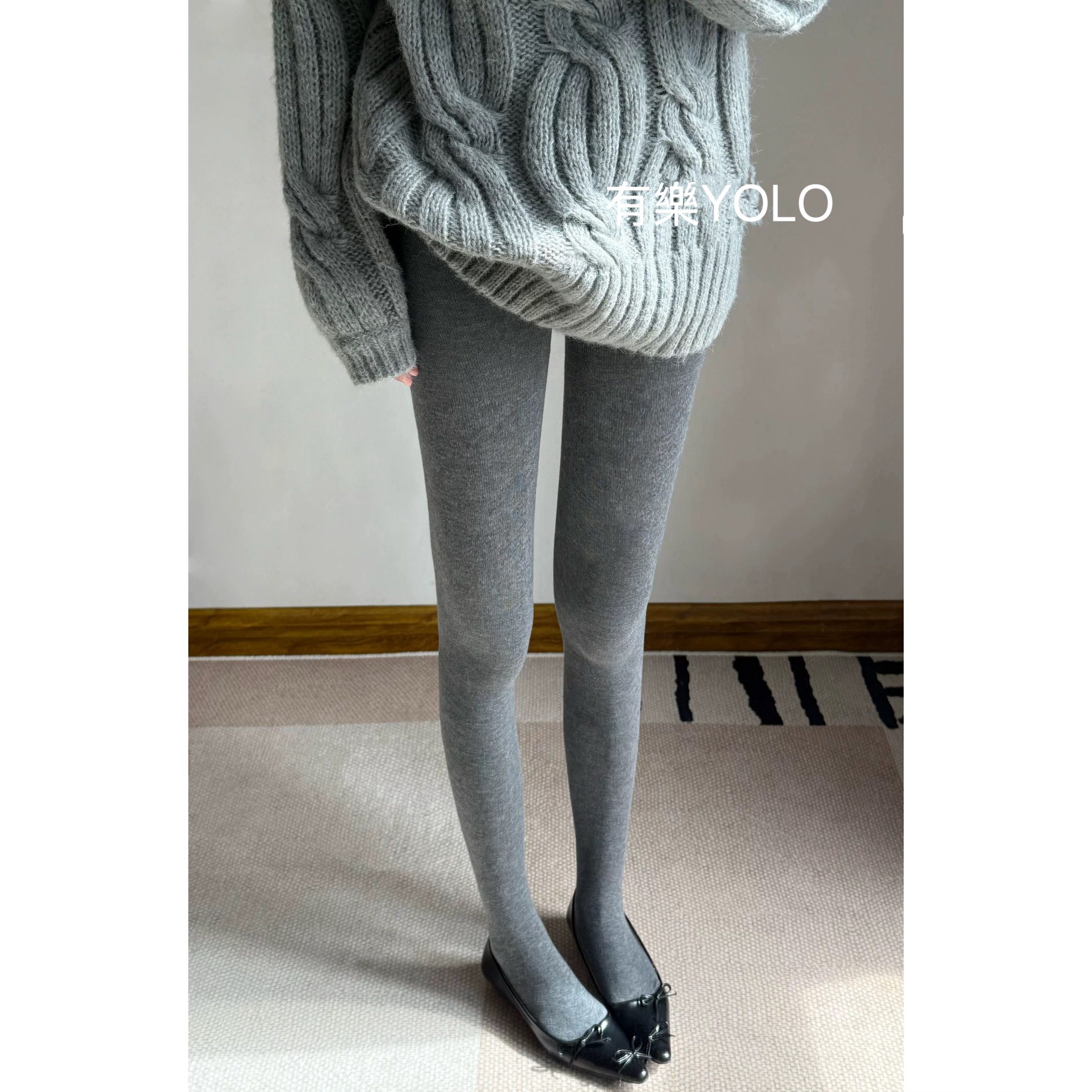 SU.KK漫画腿超显瘦加绒打底裤