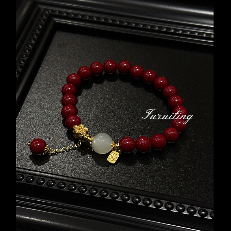 合金手链 【FURUITING高定】  丹砂映月