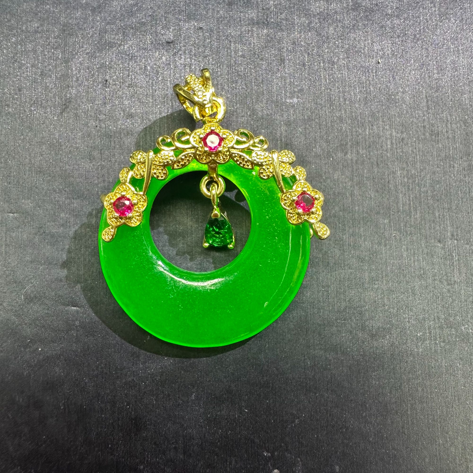 满绿公主扣吊坠H464