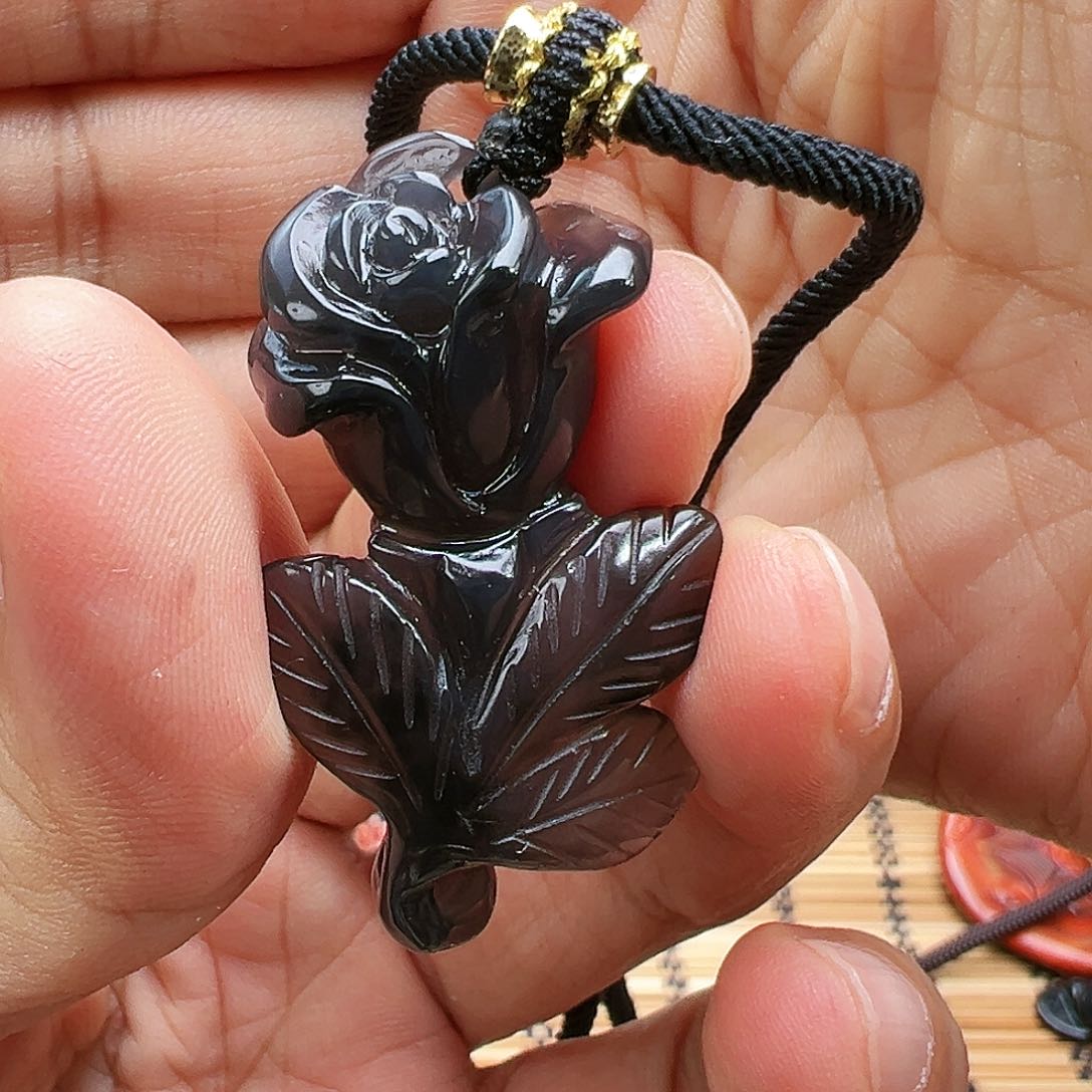 未镶嵌玛瑙/玉髓珠宝半成品