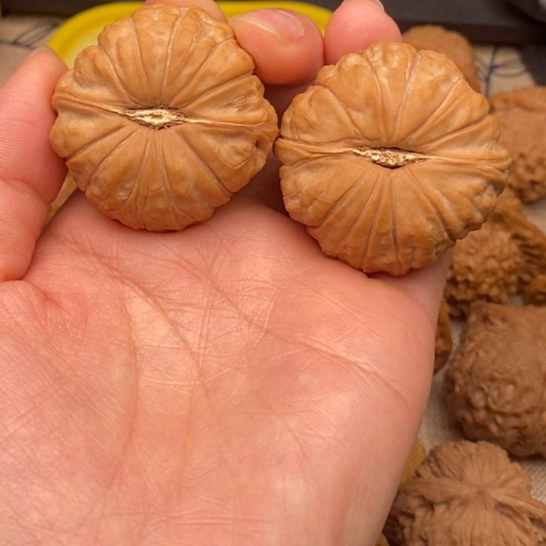 王***二文玩核桃把件南瓜墩