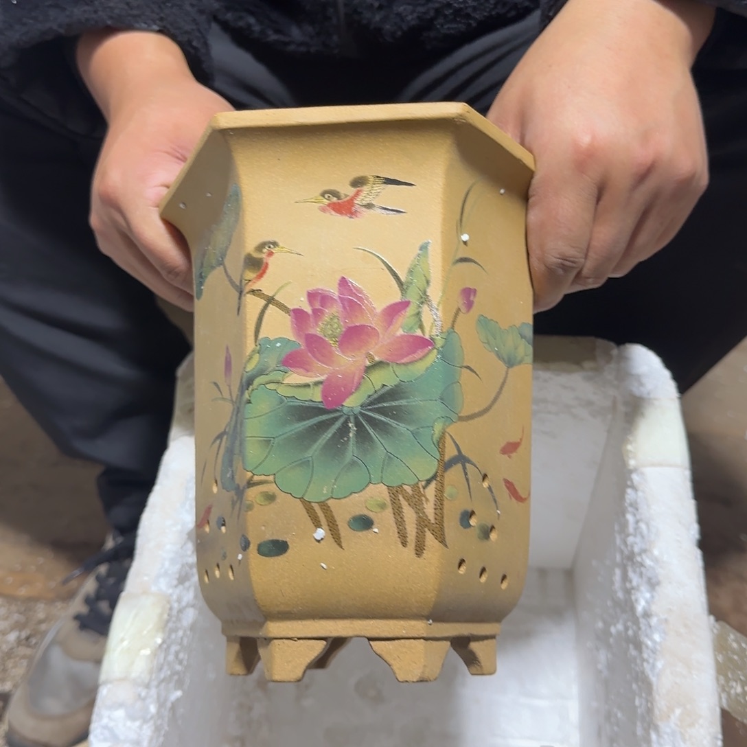 紫砂花盆瑕疵是不