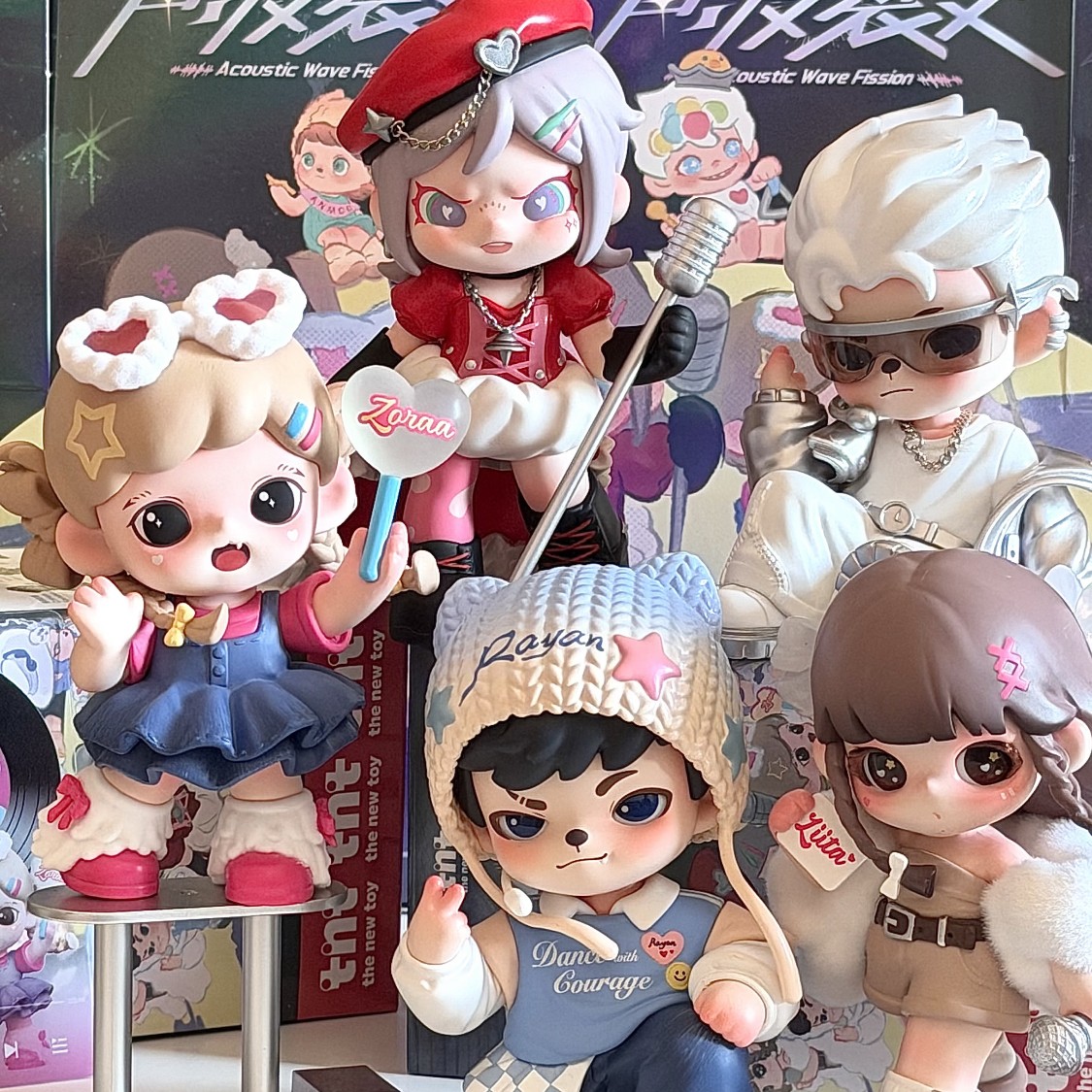 声波裂变系列潮玩盲盒