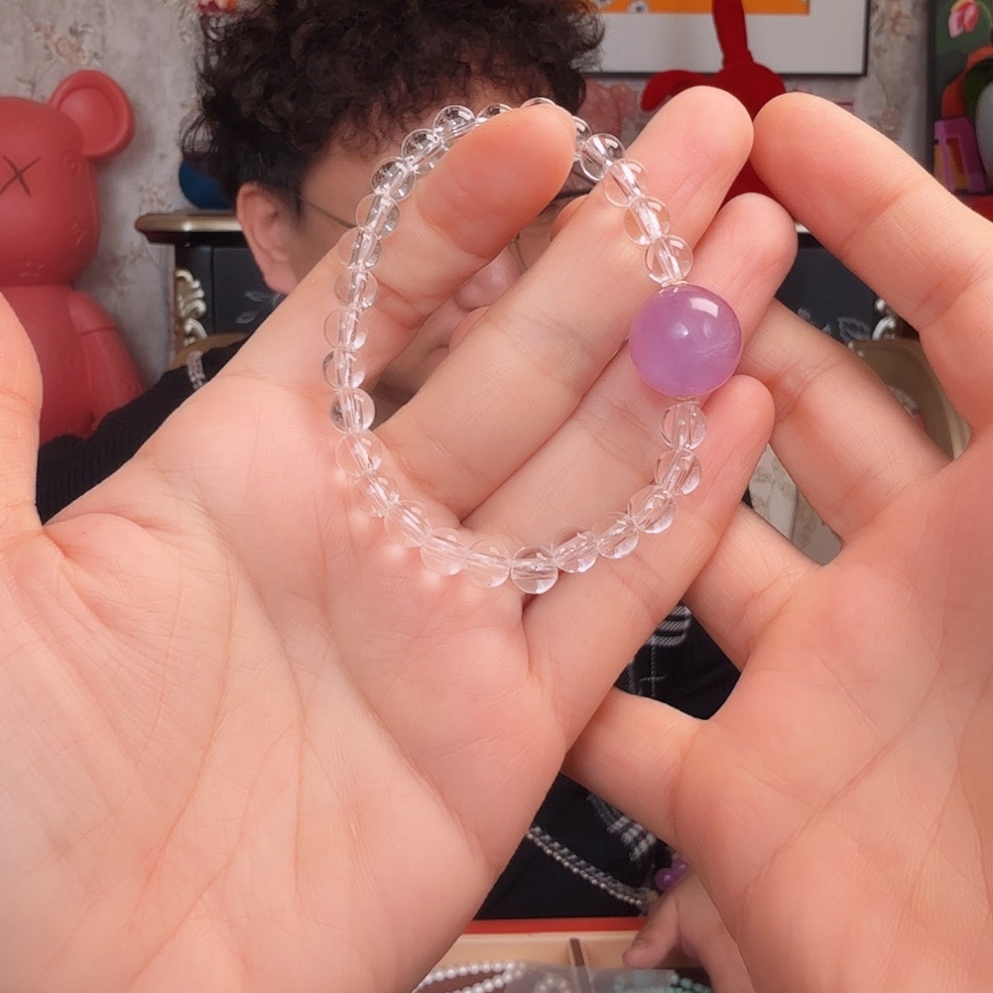 水晶手链未镶嵌手串