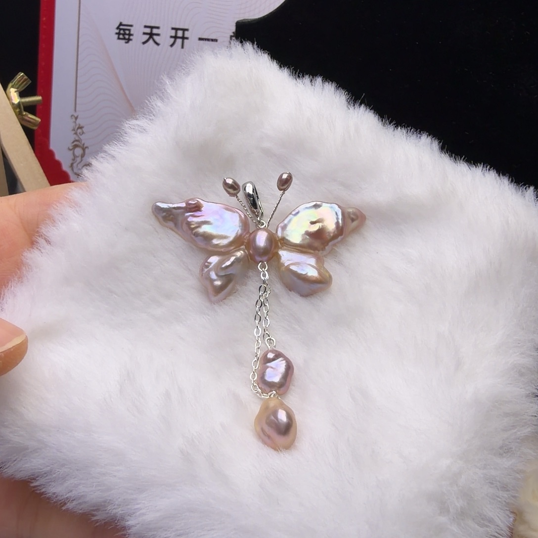 琉璃纯铜合金吊坠