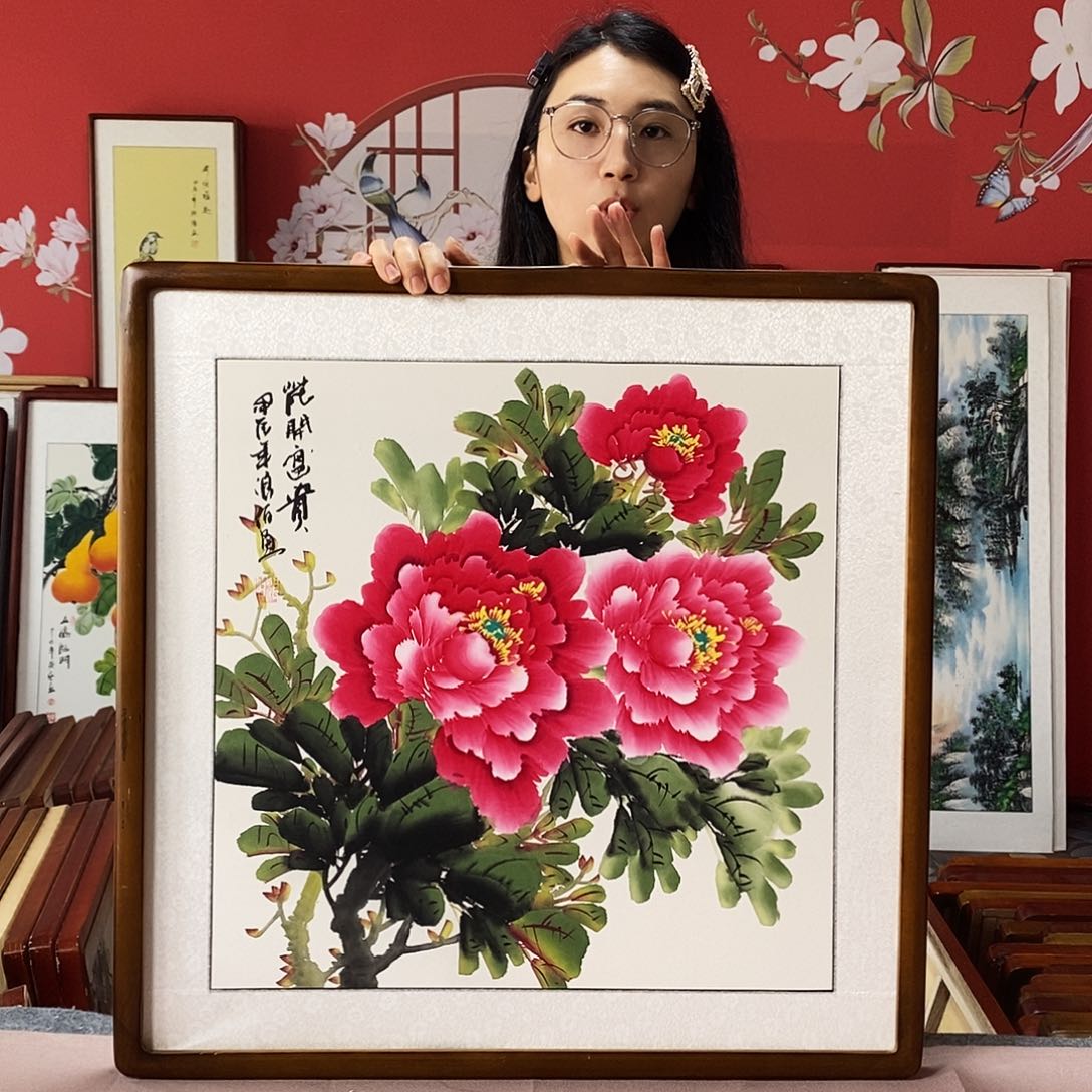 国画手写手绘62✖️62国画作品