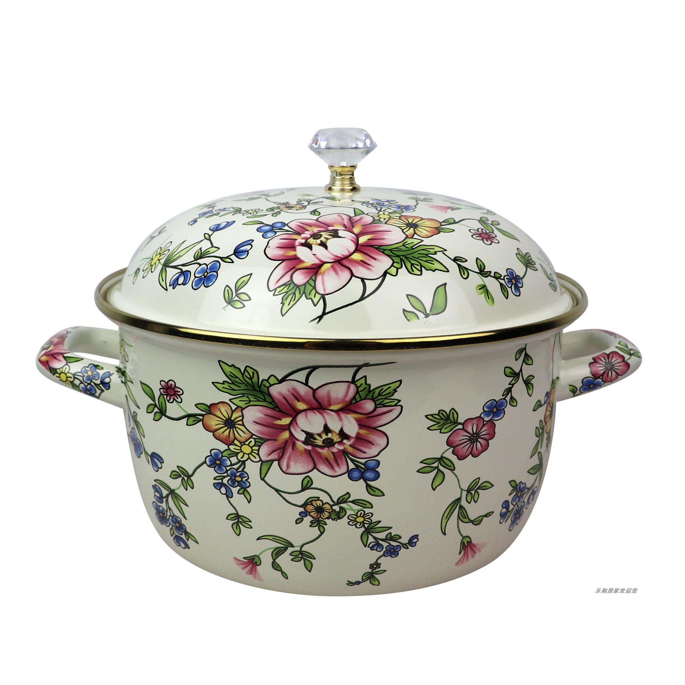 优选搪瓷汤锅 搪瓷锅 煮面锅 搪瓷煲汤锅 搪瓷奶锅 煮饭锅