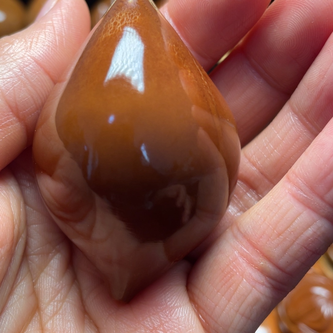 橄榄核手串/手链阿*单面，一个，4.0