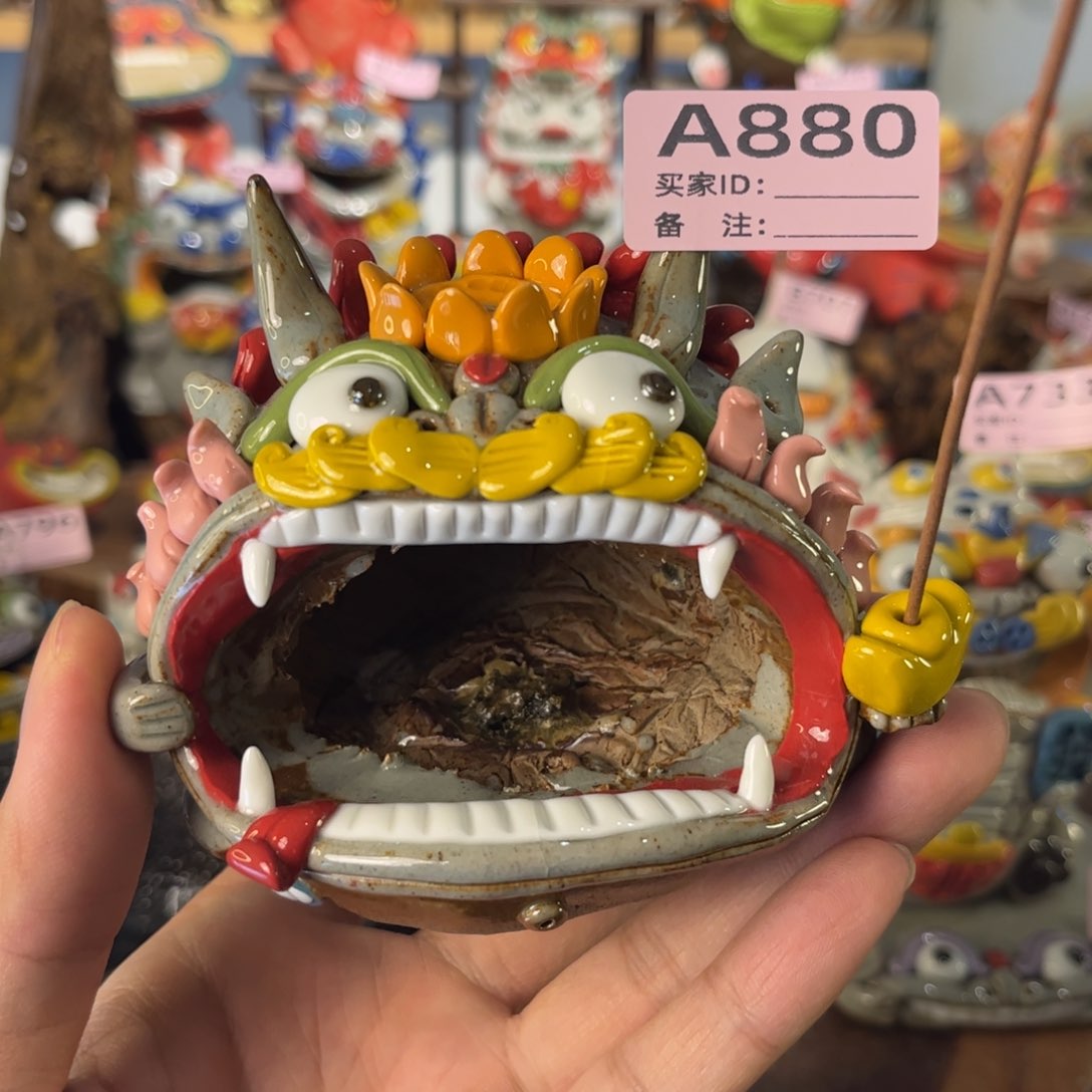 泥塑1****6纯手工茶宠摆件