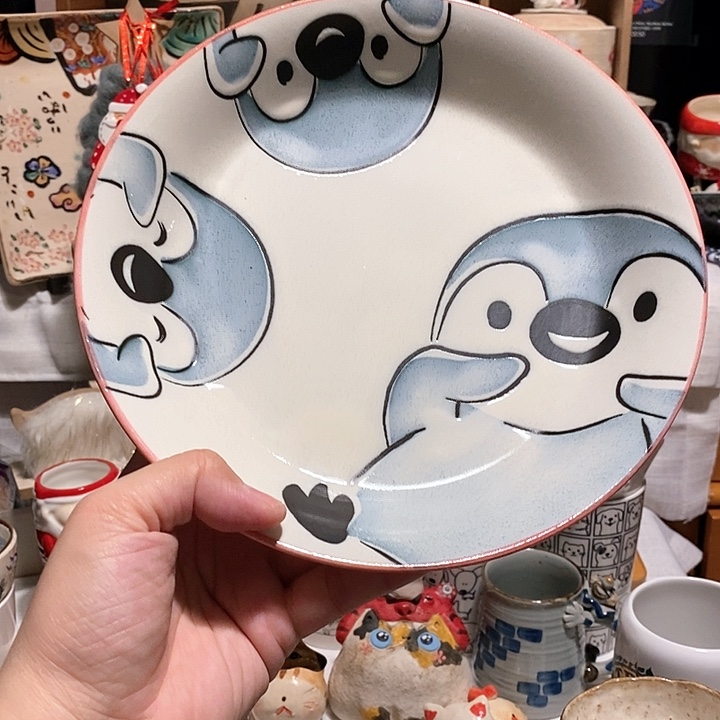 搪瓷陶胎大盘子…………