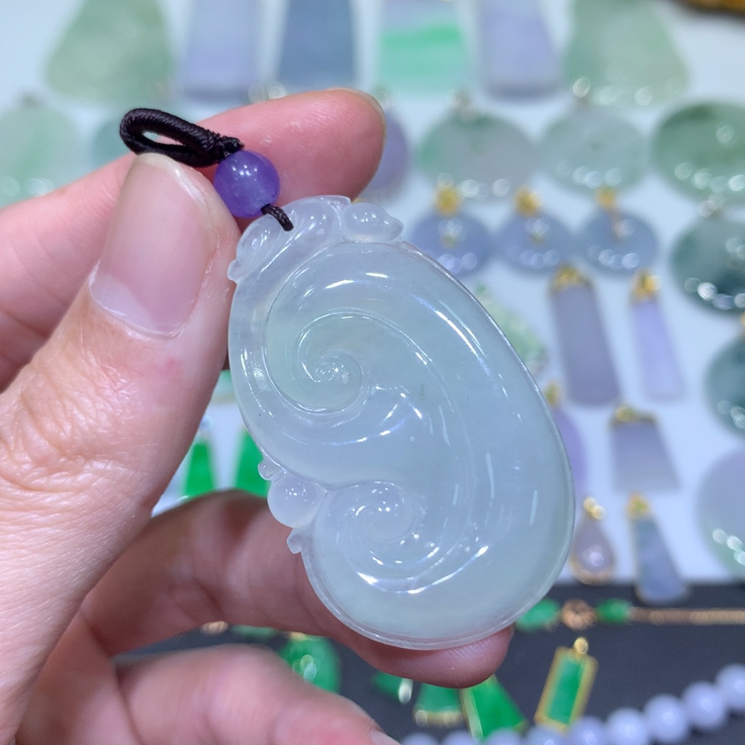 翡翠吊坠(不含链)未镶嵌