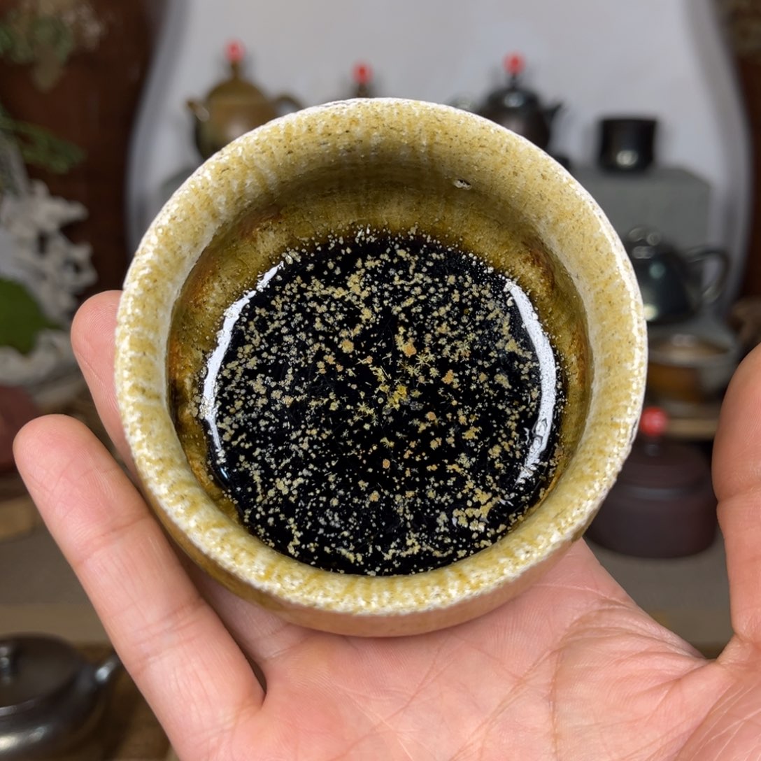 壶建水紫陶白泥主人杯微瑕